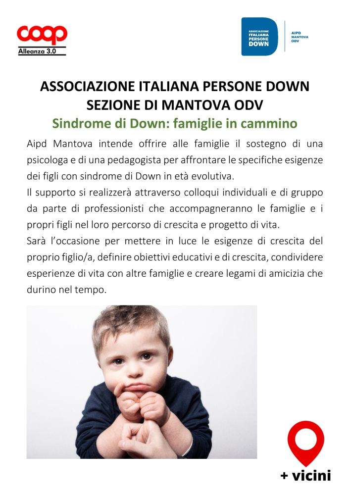 Sindrome di Down famiglie in cammino