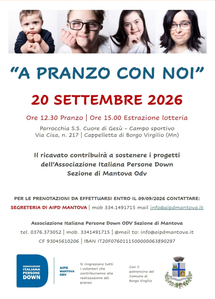 A pranzo con noi 2026